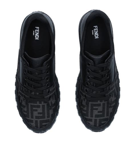 fendi force leather sneaker|fendi ladies sneakers.